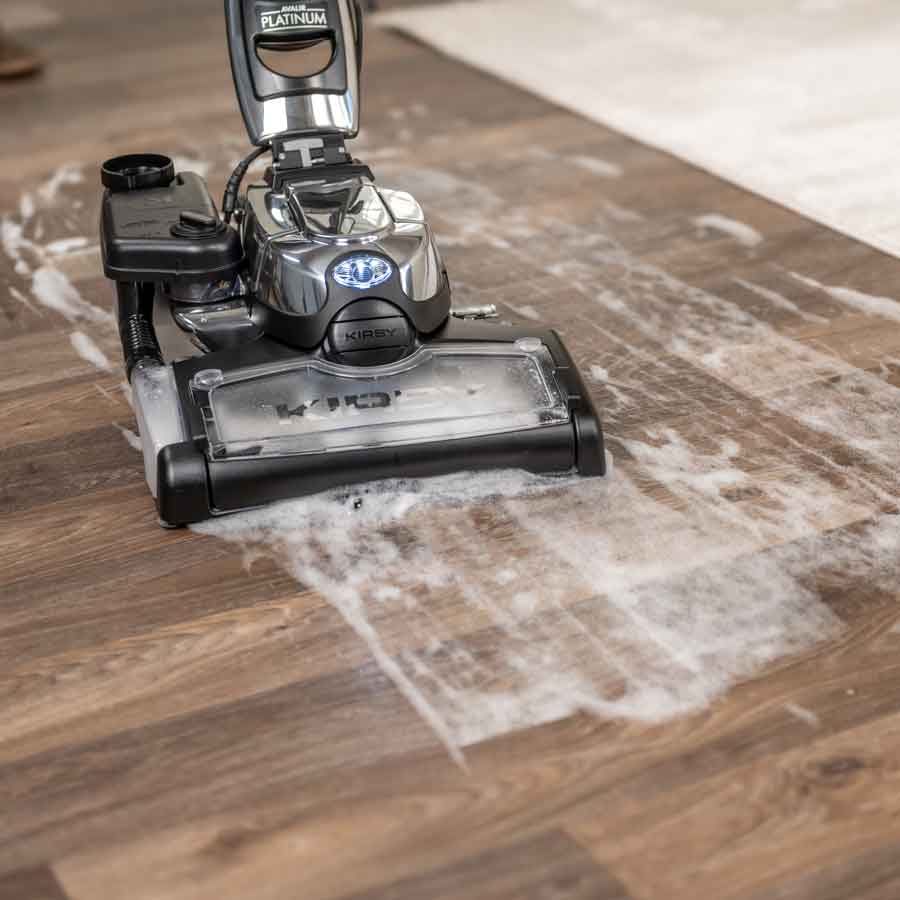 Kirby Avalir Platium Vacuum shampooing hard floor