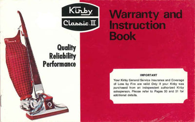 Kirby Classic III manual.
