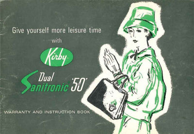 Kirby Dual Sanitronic 50 manual.