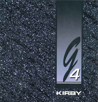 Kirby G4 owner manual.