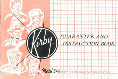 Kirby Model 519 owner manual.