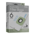 A 6-pack box of PureAir HEPA filter bags for the Kirby Signature Series C550 and C530 canister vacuum cleaners.