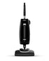 A black Kirby upright V530 Signature Series vacuum cleaner shown from a front-facing perspective on a clean white background.