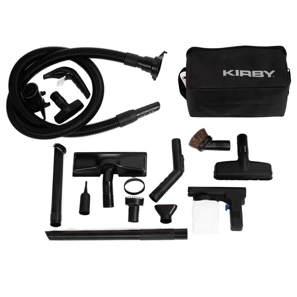 Kirby Avalir Platinum attachments and cleaning accessories