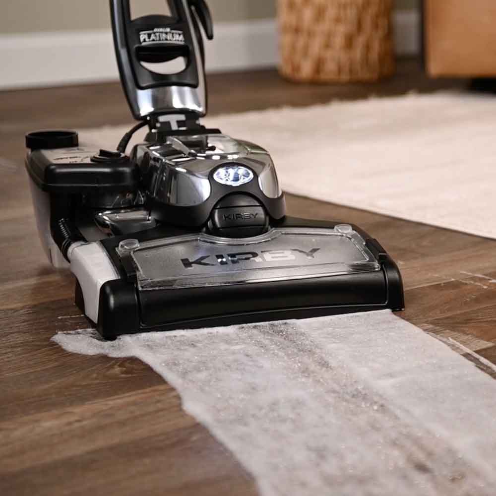Kirby Avalir Platium Vacuum shampooing hard floor