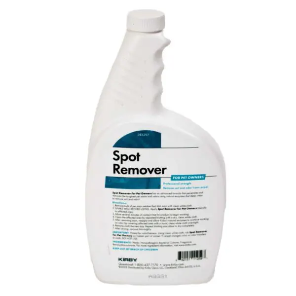 Spot Cleaner for pet stains and odor remover