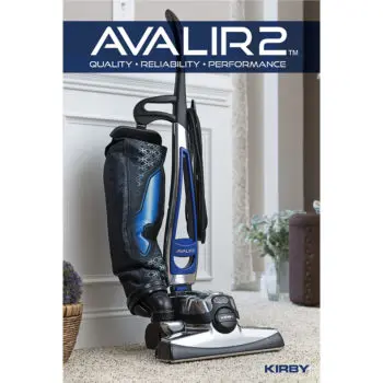 Kirby Avalir 2 vacuum cleaner poster.